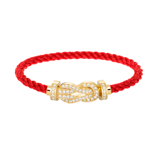 [Everoly JW]CHANCE GROSSES 8-FACH-SCHNALLE VOLLDIAMANT-ARMBAND GOLD
