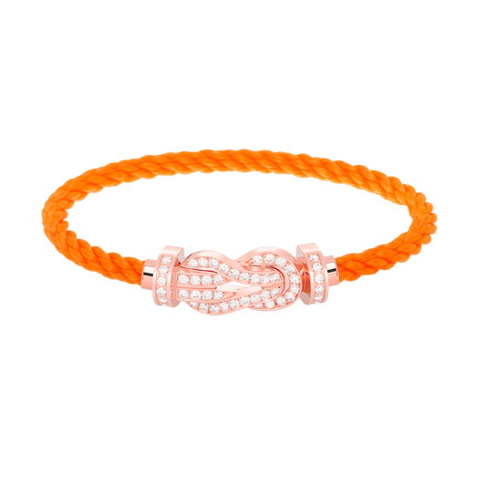 [Everoly JW]CHANCE GROSSES 8-FACH-ARMBAND MIT VOLLMUNDDIAMANTEN IN ROSÉGOLD