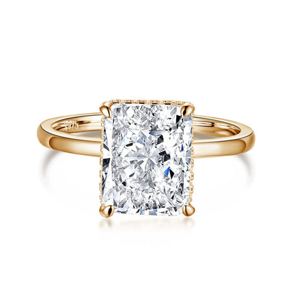 [Olivia JW]4.0 Carat Ornate Enchanting Radiand Cut Banquet Ring
