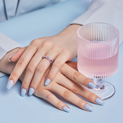 [Olivia JW]Unique Colorful Emerald Cut Party Ring