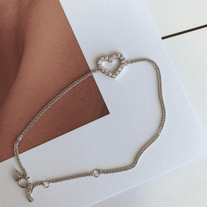 [Olivia JW]Heart Shape Lover Bracelet