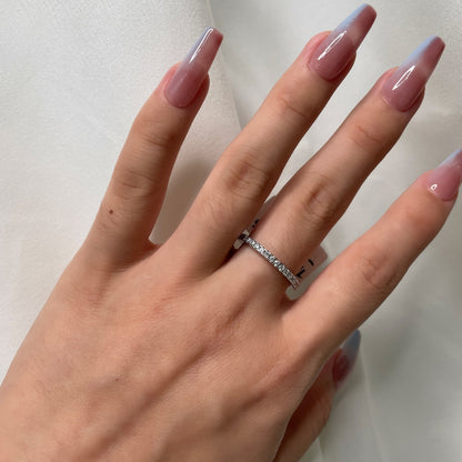 [Olivia JW]Delicate Sparkling Round Cut Daily Ring