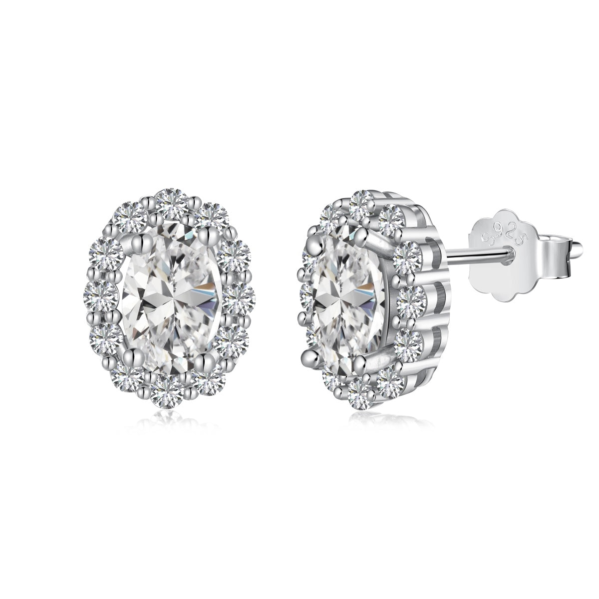 [Olivia JW]Delicate Unique Oval Cut Daily Earrings