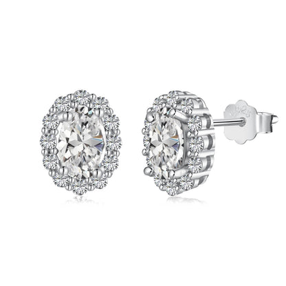 [Olivia JW]Delicate Unique Oval Cut Daily Earrings