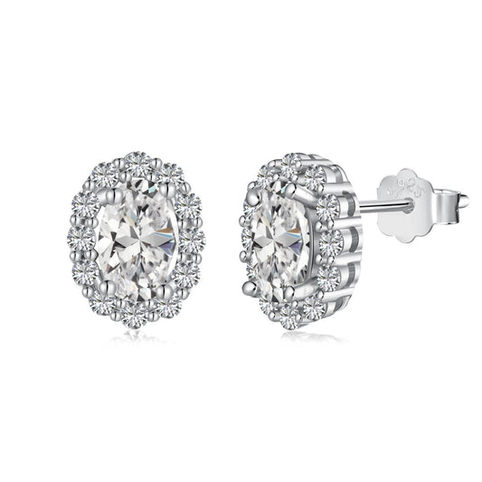 [Olivia JW]Delicate Unique Oval Cut Daily Earrings