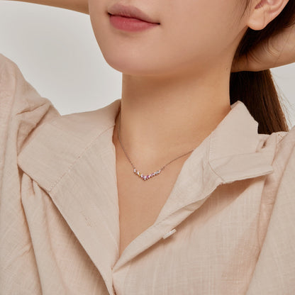 [Olivia JW]Dazzling Rainbow Necklace