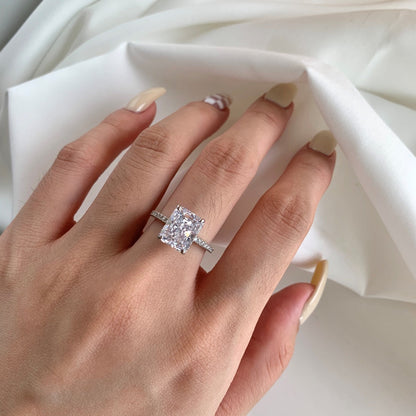 [Olivia JW]4.0 Carat Luxurious Engagement Ring