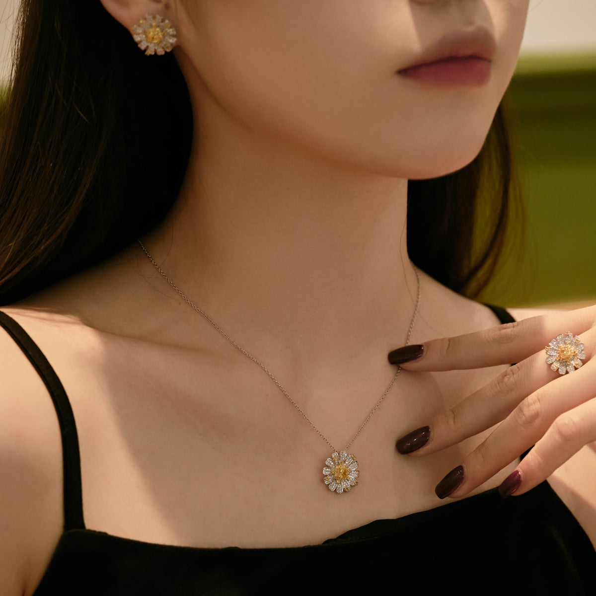 [Olivia JW]Exquisite Daisy Necklace
