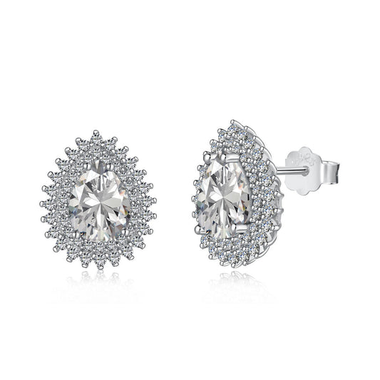 [Olivia JW]Delicate Gorgeous Pear Cut Daily Earrings