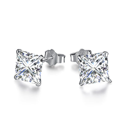 [Olivia JW]Ornate Square Shape Earrings