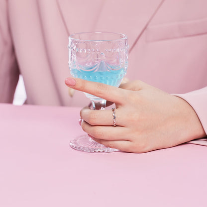 [Olivia JW]Ornate Vibrant Round Cut Daily Ring