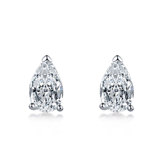 [Olivia JW]Ornate Water Drop Shape Earrings