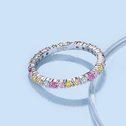 [Olivia JW]Elegant Vivid Round Cut Daily Ring