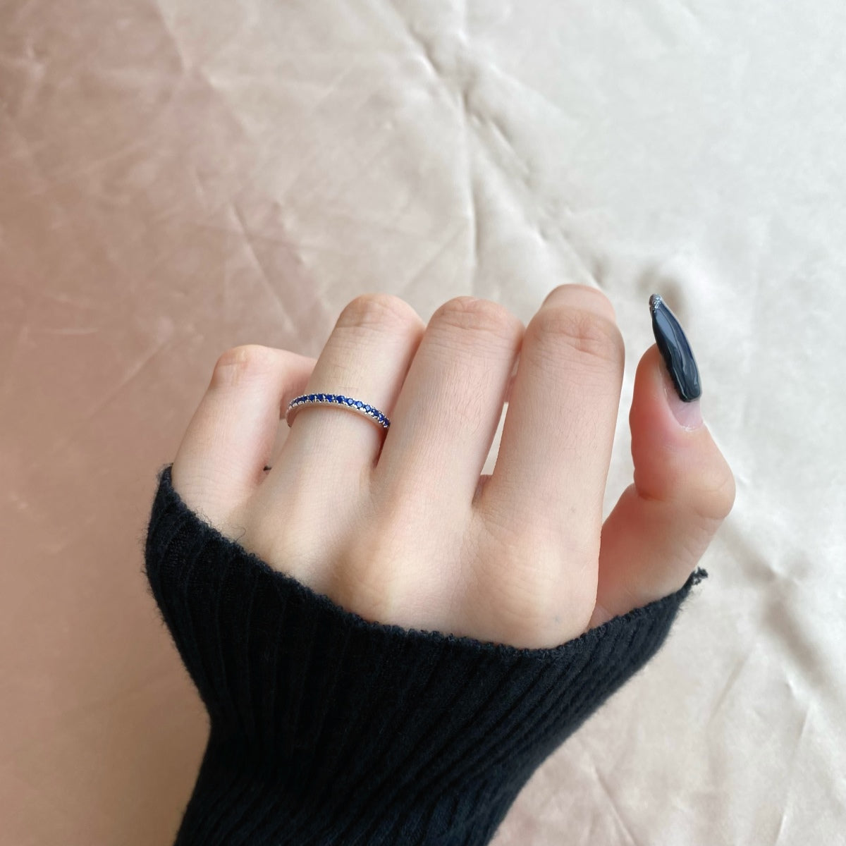 [Olivia JW]Delicate Sparkling Round Cut Daily Ring