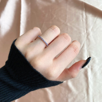 [Olivia JW]Delicate Sparkling Round Cut Daily Ring
