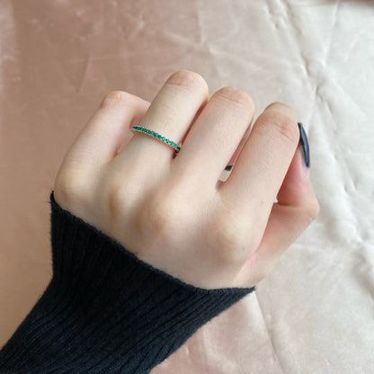[Olivia JW]Delicate Sparkling Round Cut Daily Ring