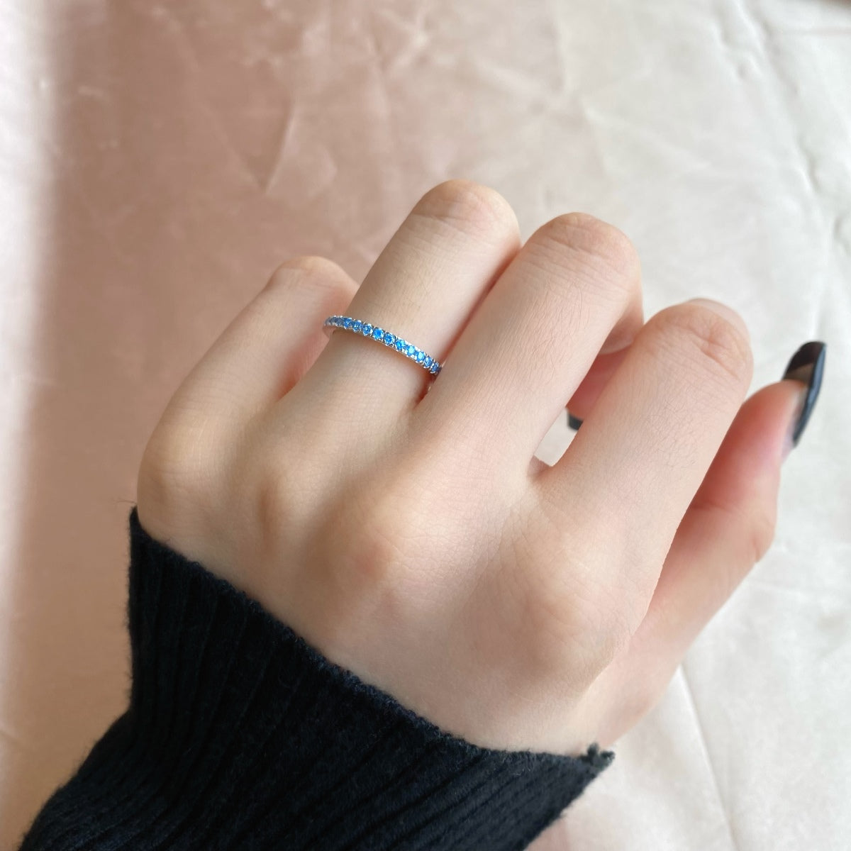 [Olivia JW]Delicate Sparkling Round Cut Daily Ring