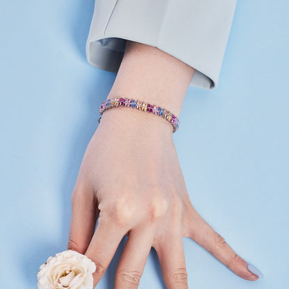 [Olivia JW]Sparkling Exquisite Multi Cut Party Bracelet