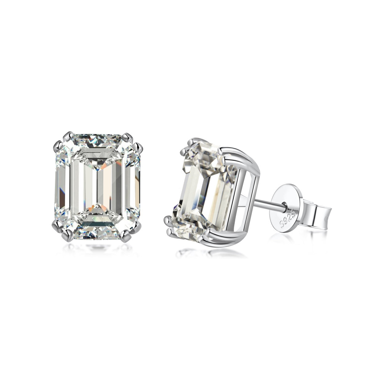 [Olivia JW]Dazzling Square Shape Earrings
