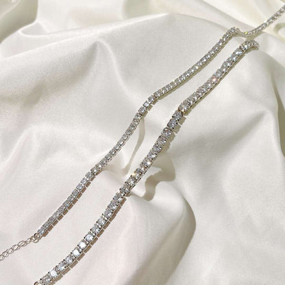 [Olivia JW]Elegant Tennis Chain Necklace