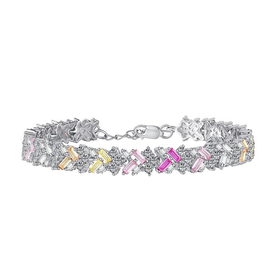 [Olivia JW]Dazzling Unique Multi Shape Daily Bracelet