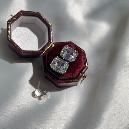 [Olivia JW]Dazzling Square Shape Earrings