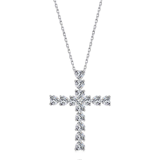 [Olivia JW]Radiant Cross Shape Necklace