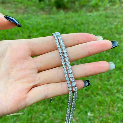 [Olivia JW]Elegant Tennis Chain Necklace