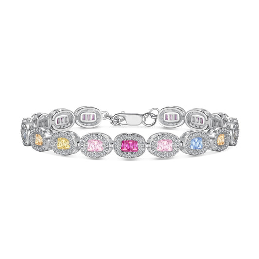 [Everoly JW]Exquisite Ornate Emerald Cut Daily Bracelet