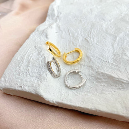 [Olivia JW]Circle Versatile Earrings
