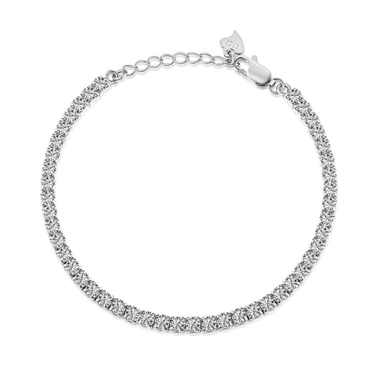 [Everoly JW] Funkelndes Armband im Rundschliff
