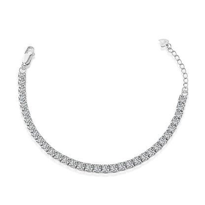 [Olivia JW]Sparkling Radiant Princess Cut Tennis Bracelet