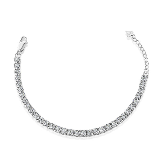 [Olivia JW]Sparkling Radiant Princess Cut Tennis Bracelet