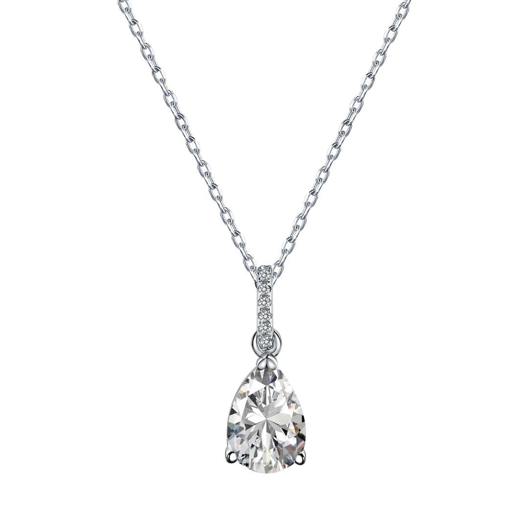 [Everoly JW] Zarte modische Halskette in Wassertropfenform