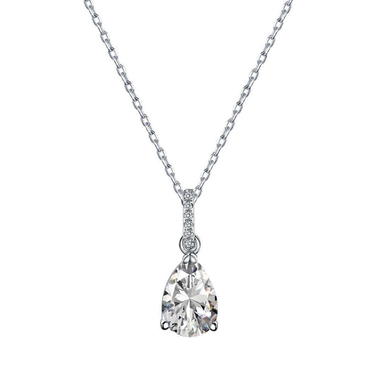 [Everoly JW] Zarte modische Halskette in Wassertropfenform