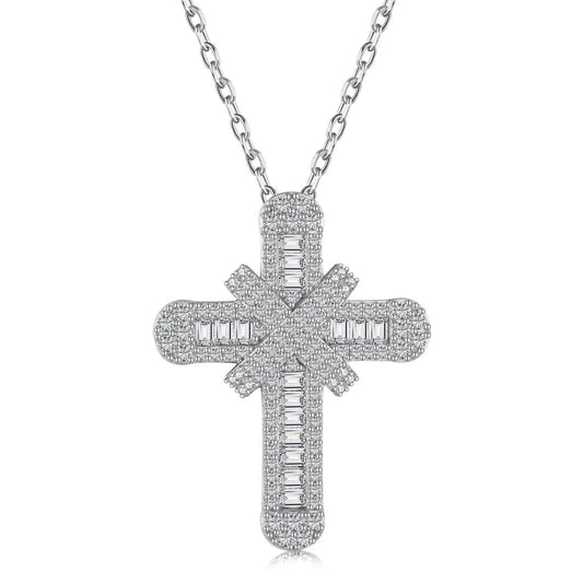 [Olivia JW]Gypsophila With Dimonds Necklace