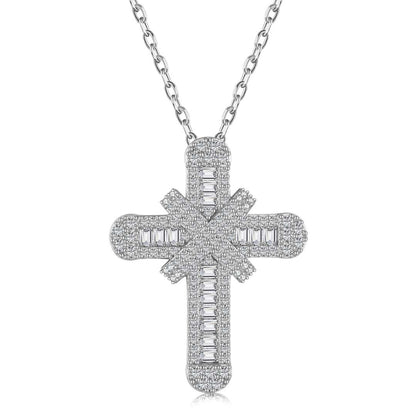 [Olivia JW]Gypsophila With Dimonds Necklace