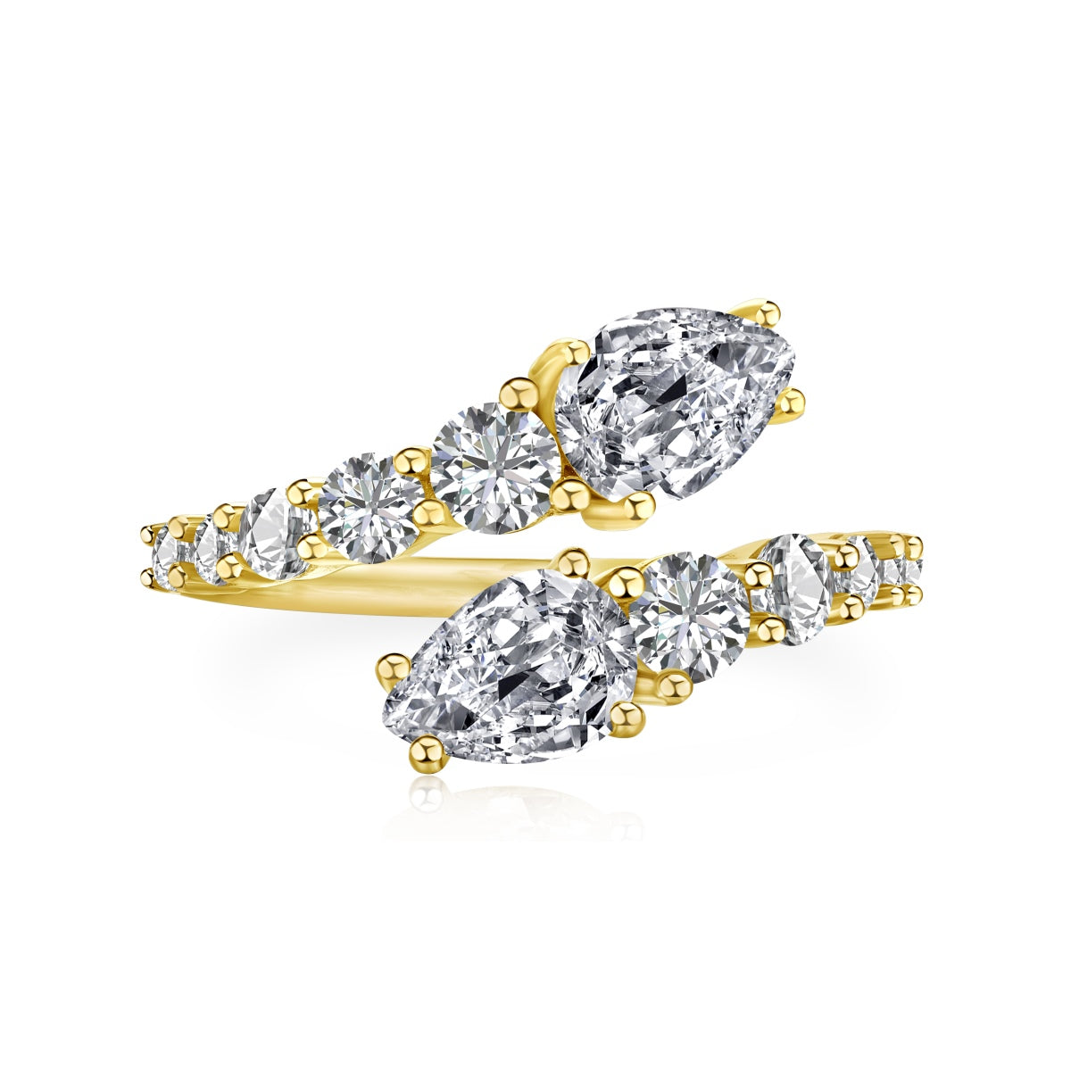 [Olivia JW]Delicate Lively Snake Shape Daily Ring