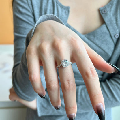 [Olivia JW]Dazzling Resplendent Round Cut Wedding Ring