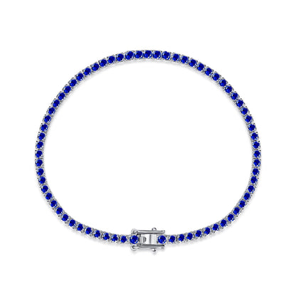 [Olivia JW]Dazzling Colorful Round Cut Daily Bracelet
