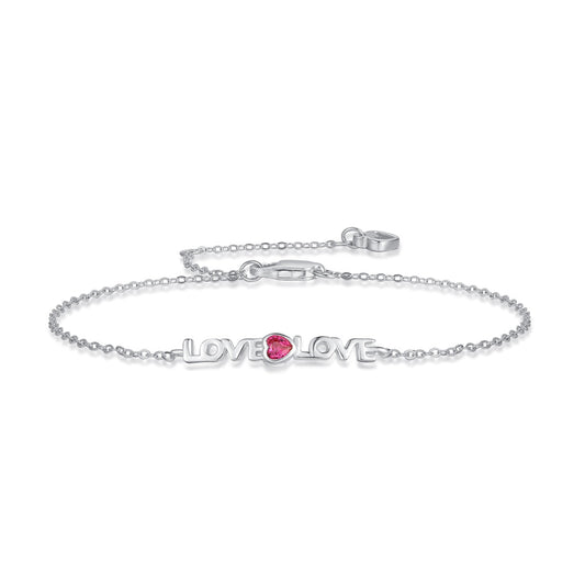 [Olivia JW]Romantic Heart Shape Lover Bracelet