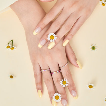 [Olivia JW]Elegant Vivid Round Cut Daily Ring