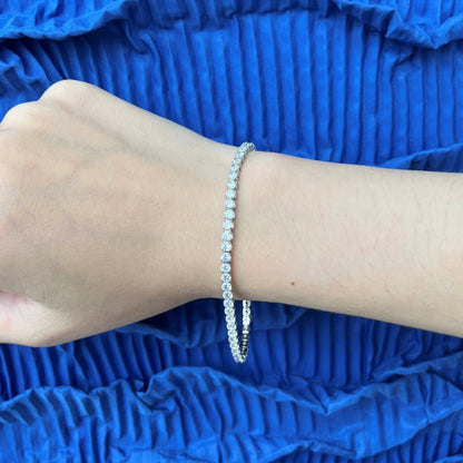 [Everoly JW] Funkelndes Armband im Rundschliff