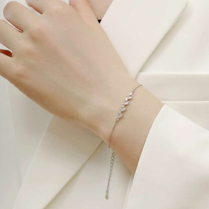 [Olivia JW]Elegant Wheat Leaves Shape Bracelet