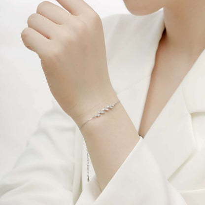 [Olivia JW]Elegant Wheat Leaves Shape Bracelet