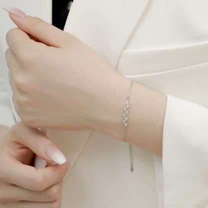 [Olivia JW]Elegant Wheat Leaves Shape Bracelet