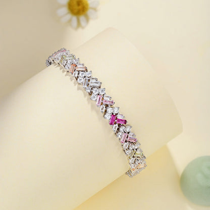 [Olivia JW]Dazzling Unique Multi Shape Daily Bracelet