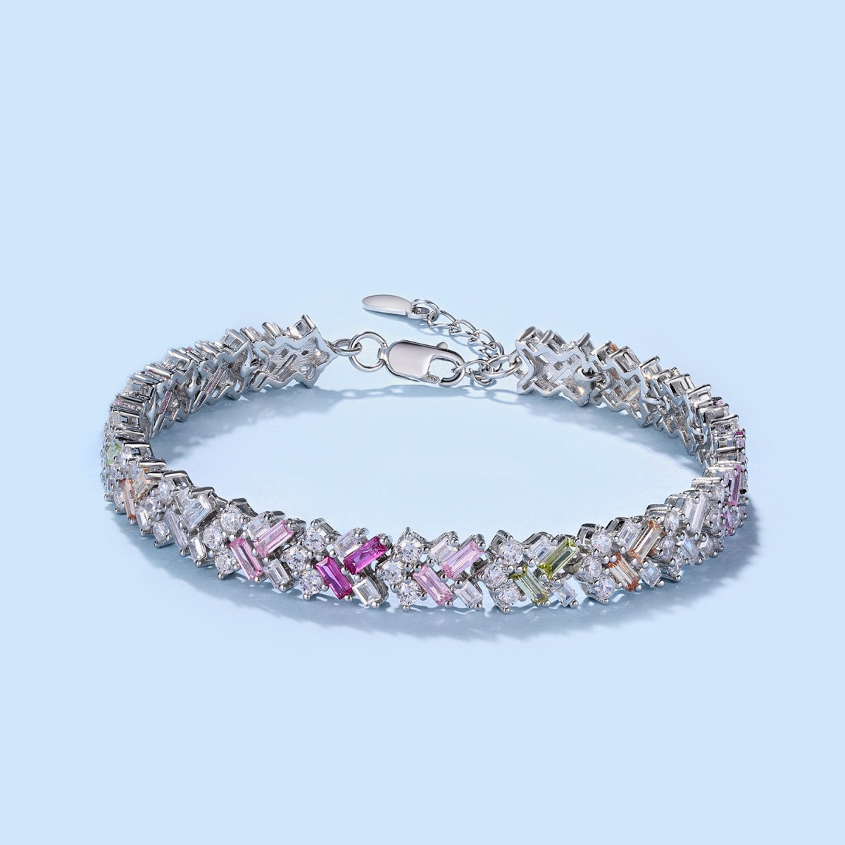 [Olivia JW]Dazzling Unique Multi Shape Daily Bracelet