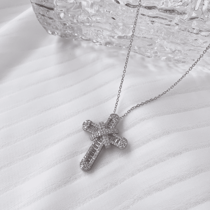 [Everoly JW]Gypsophila With Dimonds Necklace