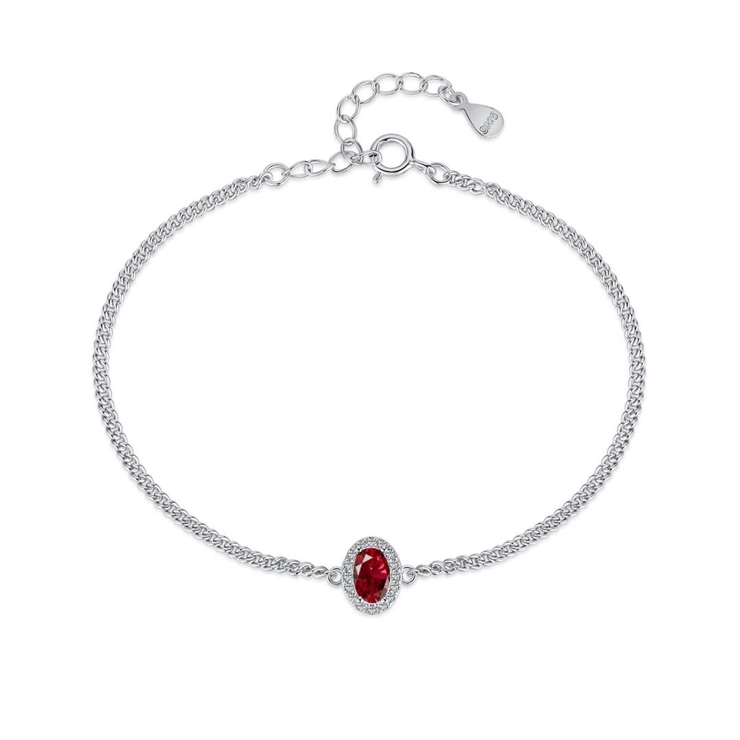 [Olivia JW]Exquisite Oval Shape Bracelet